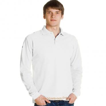 Рубашка мужская, размер 46, цвет белый