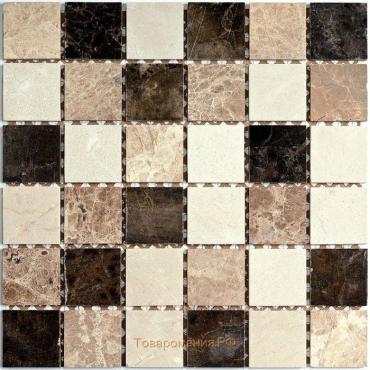 Мозаика из натурального камня Bonaparte, Turin-48 305х305х7 мм