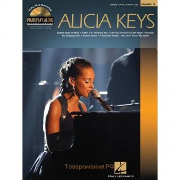 PIANO PLAY ALONG VOLUME 117 KEYS ALICIA PF BK/CD