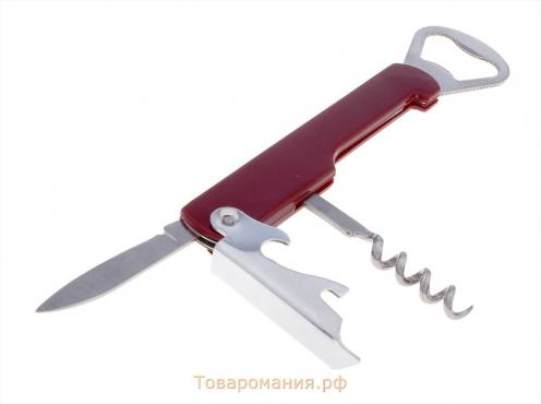 Набор туриста "Егерь" 4в1: нож, штопор, две открывалки