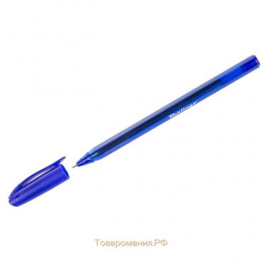 Ручка шариковая 0.7 мм, Triangle 100T, чернила синие, трёхгранная, игольчатый стержень