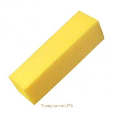 Блок для шлифовки ногтей, цвет жёлтый (ZJessNailB-11)