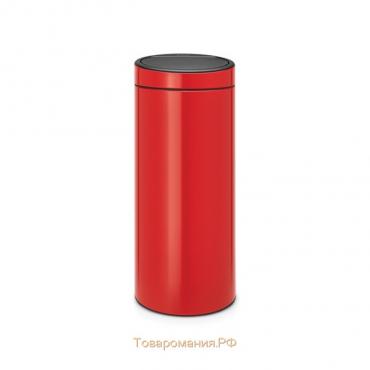 Мусорное ведро Brabantia Touch Bin, 30 л, цвет красный