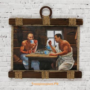 Сувенир свиток "Путин в бане"