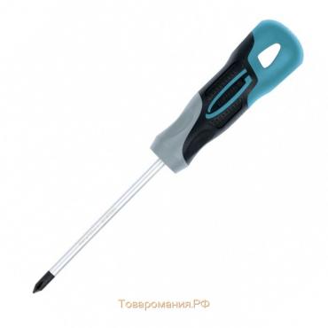 Отвертка GROSS, PH1 х 100 мм, S2, трехкомпонентная ручка