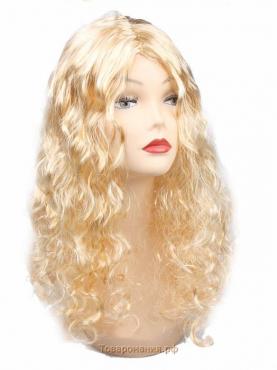 Карнавальный парик «Блондинка», длинные волосы, 140 г