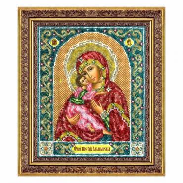 Набор для вышивки бисером «Богородица Владимирская»