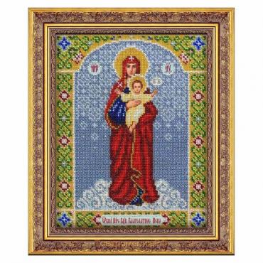 Набор для вышивки бисером «Богородица Благодатное небо»