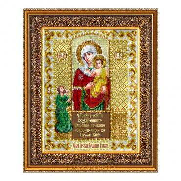 Набор для вышивки бисером «Пресвятая Богородица. Нечаянная радость»