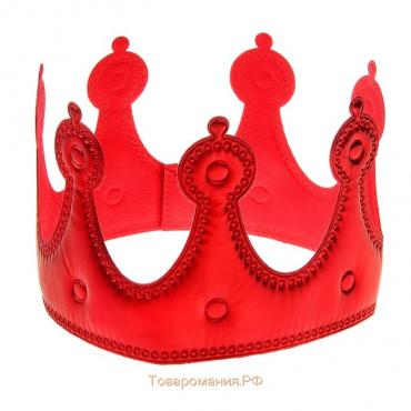 Корона «Принцесса», красная