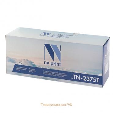 Картридж NV PRINT TN-2375T для Brother HL-L2300DR/DCP-L2500DR/MFC-L2700DWR (2600k), черный