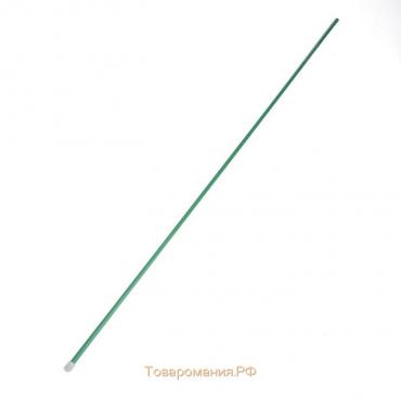 Колышек для подвязки растений, h = 100 см, d = 1 см, металл, зелёный, Greengo
