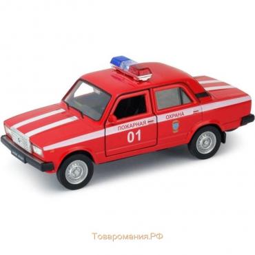 Коллекционная модель машины LADA 2107 Пожарная охрана, масштаб 1:34-39
