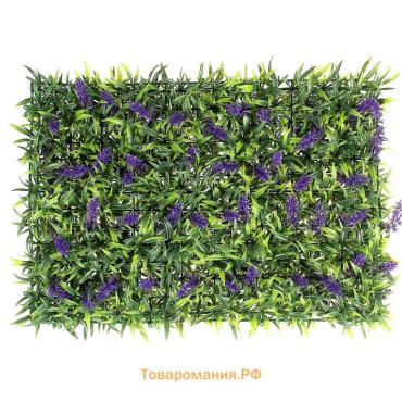 Декоративная панель, 60×40 см, «Фиолетовые цветы», Greengo
