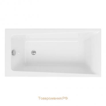 Ванна акриловая Cersanit Lorena 140x70 см, цвет белый