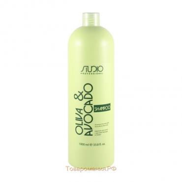 Шампунь для волос с маслами Авокадо и Оливы, 1000 мл