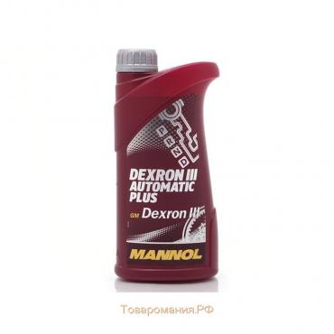 Жидкость для АКПП MANNOL Automatic Plus ATF D-III, GM DEXRON III, 1 л
