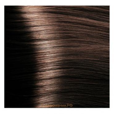 Крем-краска для волос Kapous с гиалуроновой кислотой, 5.23 Светлый коричневый перламутровый, 100 мл