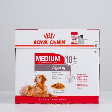 Влажный корм RC Medium Ageing для собак средних пород старше 10 лет, в соусе, 140 г