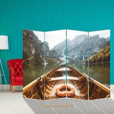 Ширма "Бамбук. Декор 9" 200 × 160 см, двухсторонняя