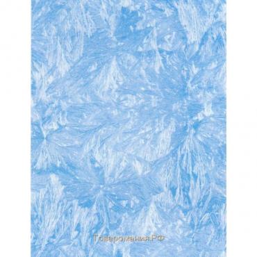 Самоклеящаяся пленка "Colour decor" 8299, мороз голубой  0,45х8 м
