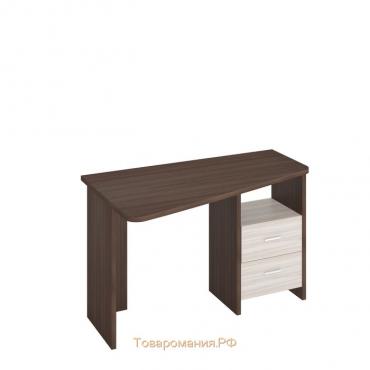 Стол, 1200 × 720 × 770 мм, левый угол, цвет шамони/карамель