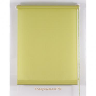 Рулонная штора «Комфортиссимо», размер 140х160 см, цвет оливковый