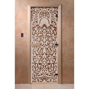 Дверь «Флоренция», размер коробки 190 × 70 см, правая, цвет бронза