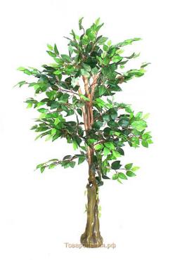 Дерево искусственное "Лист зелёный" 145 см