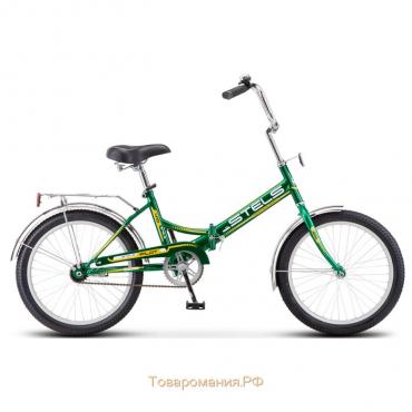 Велосипед 20" Stels Pilot-410, Z011, цвет зелёный/жёлтый, размер 13,5"
