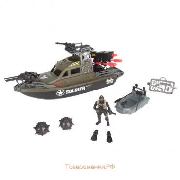 Игровой набор «Ракетный катер», с лодкой и фигуркой