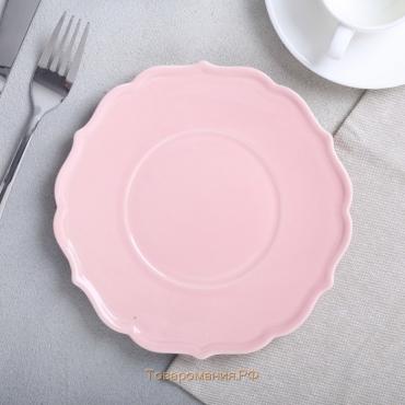 Тарелка «Розовая», Ø 20 см
