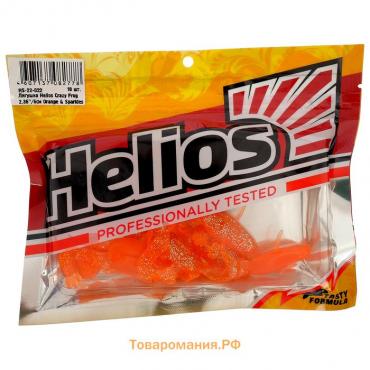 Лягушка Helios Crazy Frog Orange & Sparkles, 6 см, 10 шт. (HS-22-022)