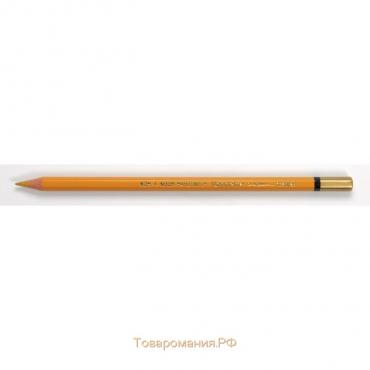Карандаш акварельный Koh-I-Noor Mondeluz 3720/029, охра светлая, 175 мм, грифель 3.8 мм, ЦЕНА ЗА 1 ШТ