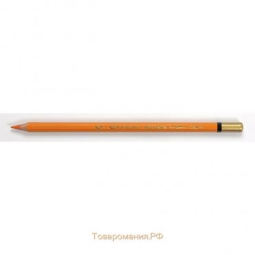Карандаш акварельный Koh-I-Noor Mondeluz 3720/044, желтый неаполь, 175 мм, грифель 3.8 мм, ЦЕНА ЗА 1 ШТ