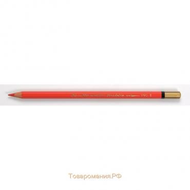 Карандаш акварельный Koh-I-Noor Mondeluz 3720/006, красный яркий, 175 мм, грифель 3.8 мм, ЦЕНА ЗА 1 ШТ