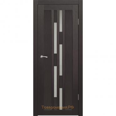 Дверное полотно "Оттава" Венге, серый сатин 2000x900