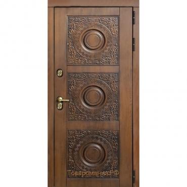 Входная дверь «Санрайз», 2050 × 860 мм, правая, термо