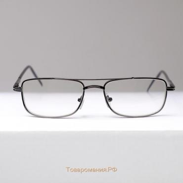 Готовые очки Восток 9882 фотохромные, цвет серый, отгибающаяся дужка, -1,5