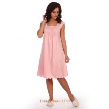 Сорочка женская «Злата», цвет розовый, размер 50