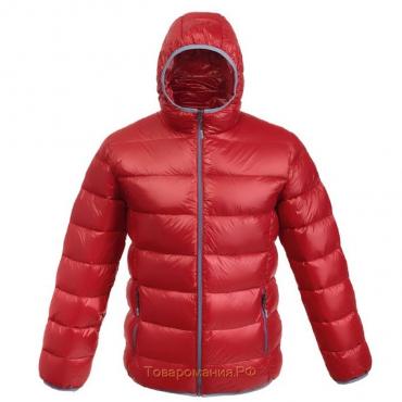 Куртка пуховая мужская Tarner, размер M, цвет красный