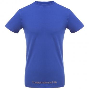 Футболка мужская T-bolka Stretch, размер S, цвет ярко-синий