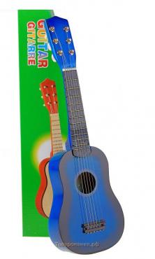 Игрушка музыкальная «Гитара» 52 см, 6 струн, медиатор, цвета МИКС