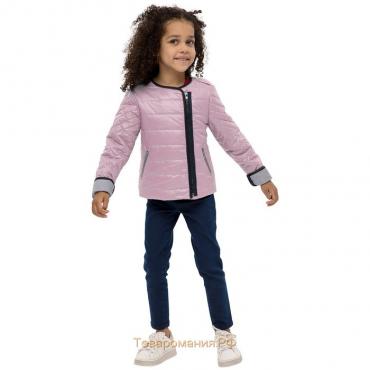 Куртка для девочек, рост 104 см, цвет розовый