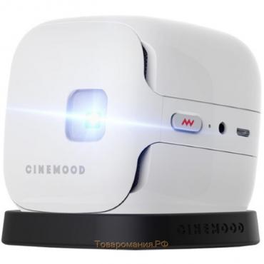 Проектор CINEMOOD МУЛЬТиКУБИК (CNMD0016SE), 16:9, FullHD, 16 Гб, BT, Wi-Fi, NFC, белый