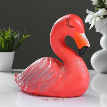 Копилка "Фламинго большой" розовый 24см