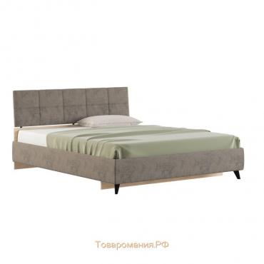 Кровать Svetlana-2, 1600х2000, велюр коричневый