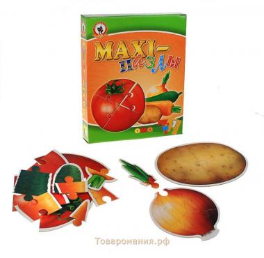 Макси-пазлы «Овощи», МИКС