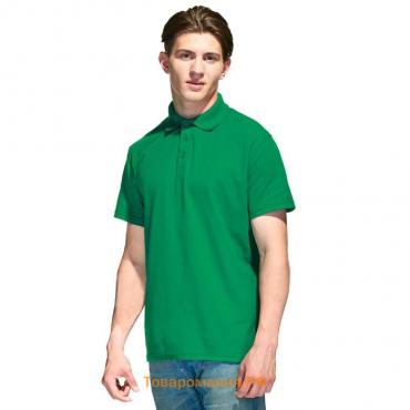 Рубашка мужская, размер 60-62, цвет зелёный