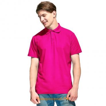 Рубашка мужская, размер 56, цвет ярко-розовый
